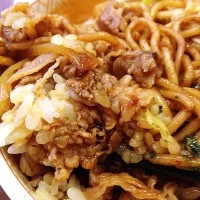 【新発売】すき家やきそば牛丼を食べてきた！(ﾟ∀ﾟ)ｷﾀｺﾚ!!